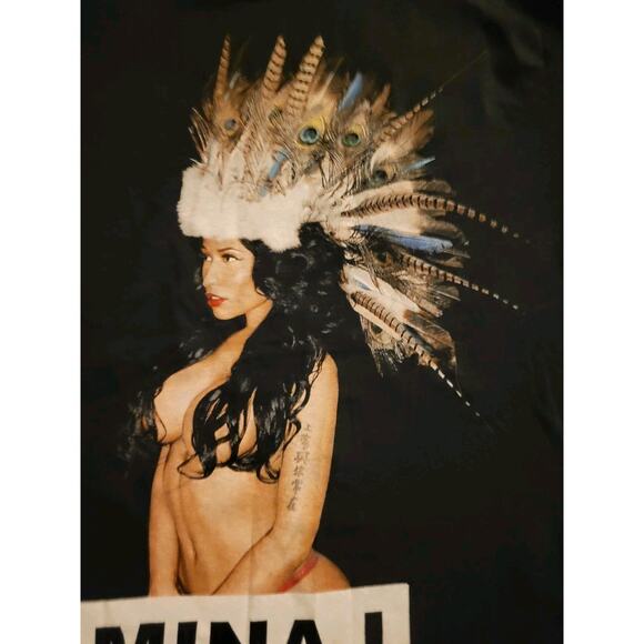 Nicki Minaj 2015 The Pink Print Tour T-Shirt Adult-Med Rap Hip Hop Album Promo - Picture 3 of 7
